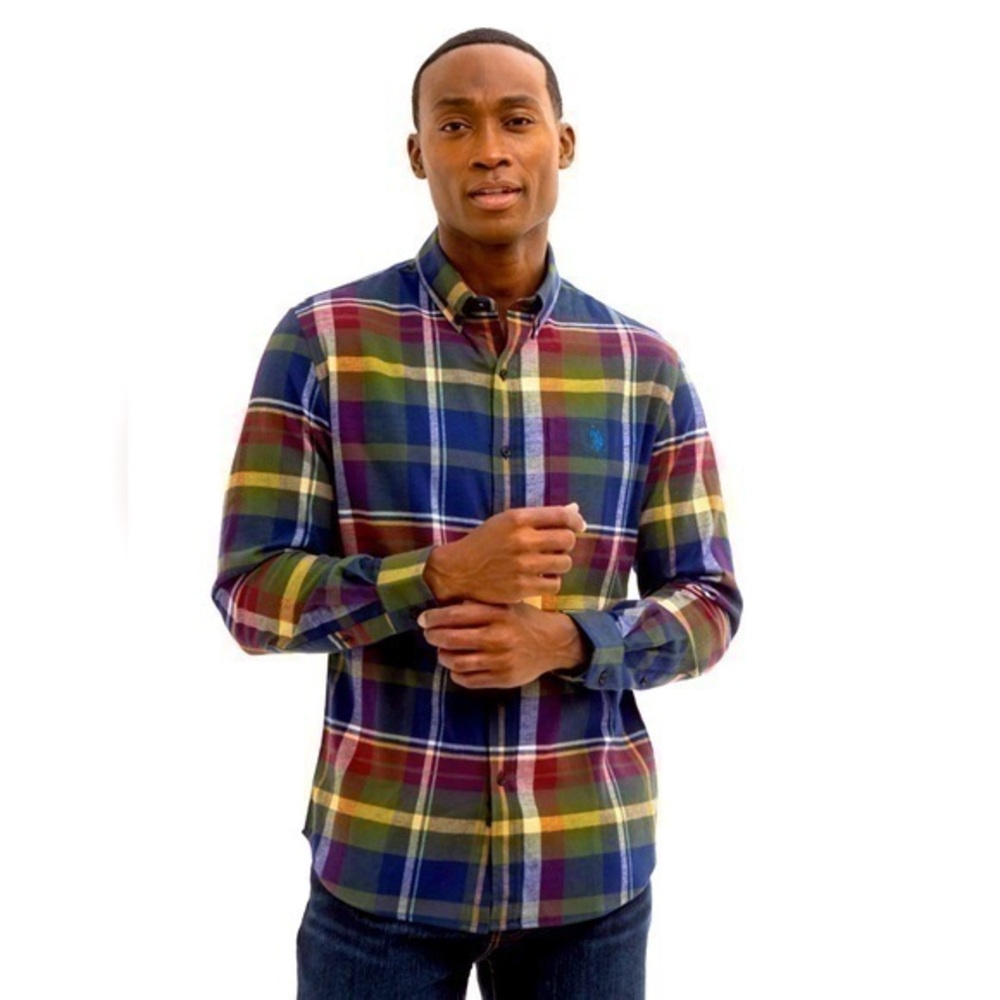 U.S. Polo Assn. Men's Long Sleeve Buttondown Shirt